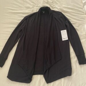 Athleta Pranayama Wrap Cardigan, Black Size XS